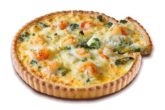 Итальянский киш с морепродуктами