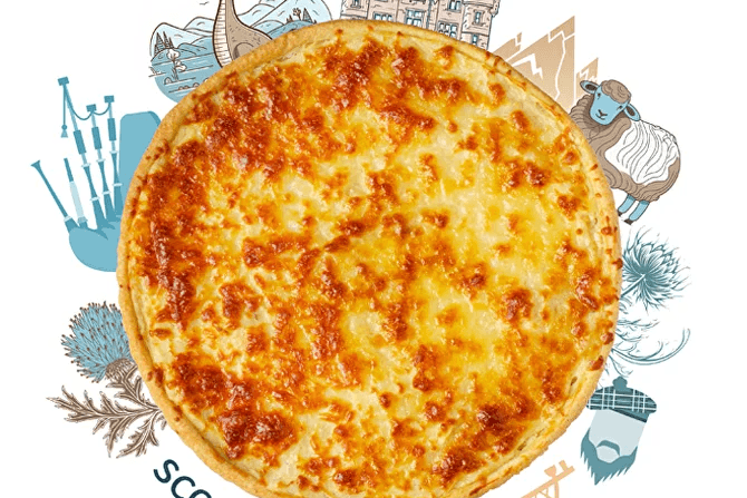 Шотландский пирог с индейкой и картофелем