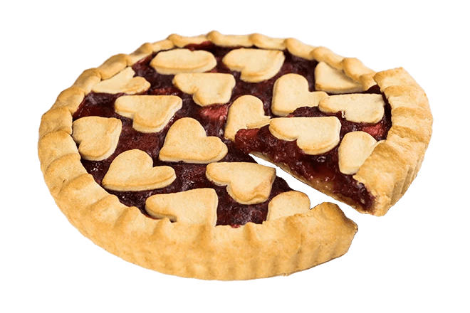 Калифорнийский клубничный пай