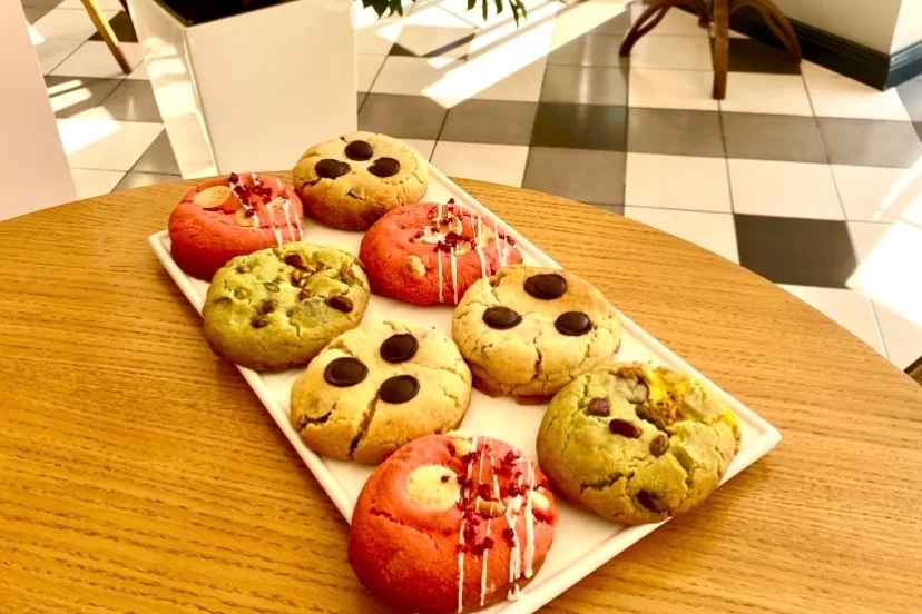 Кукис клубничный 